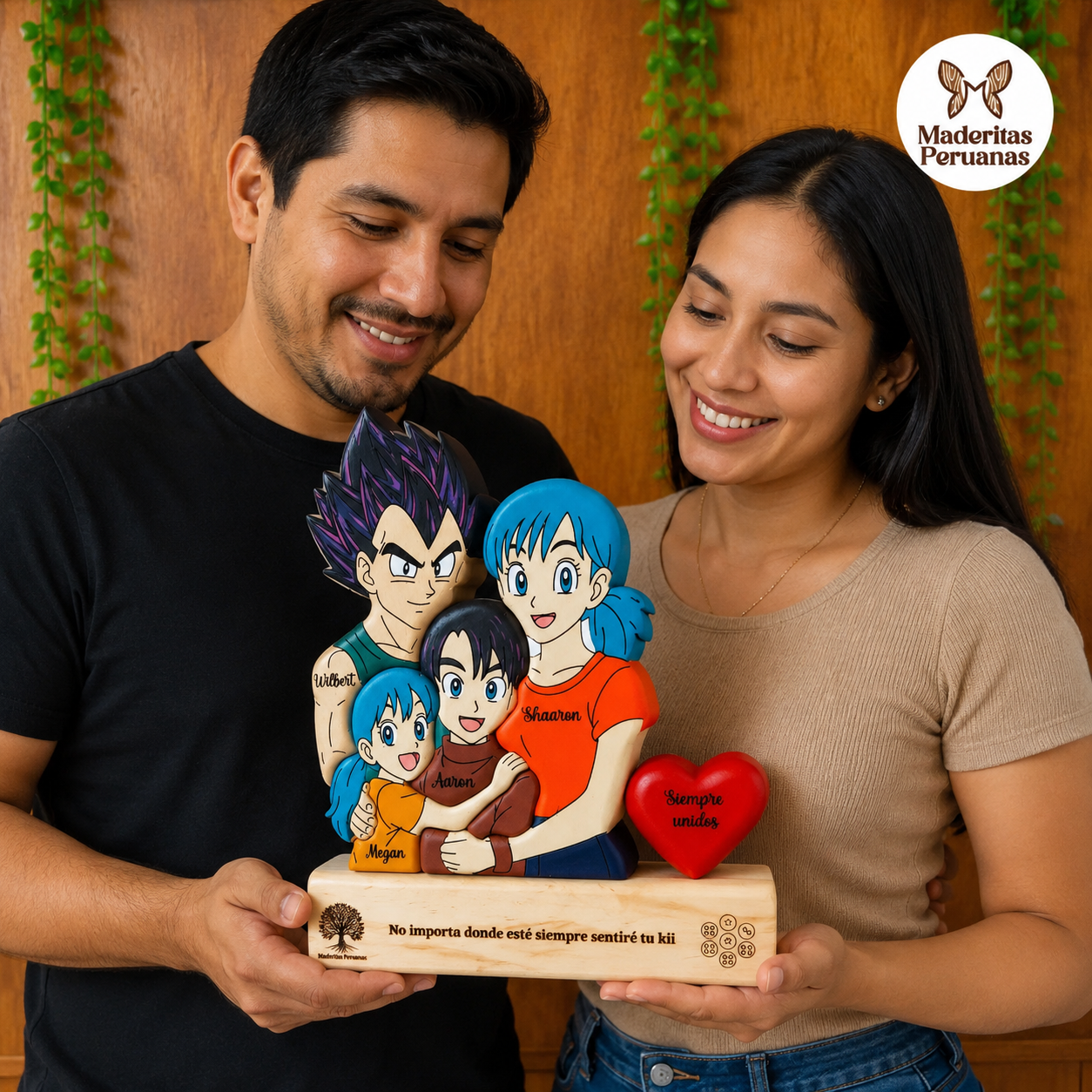 Fam. Vegeta - 4 integrantes