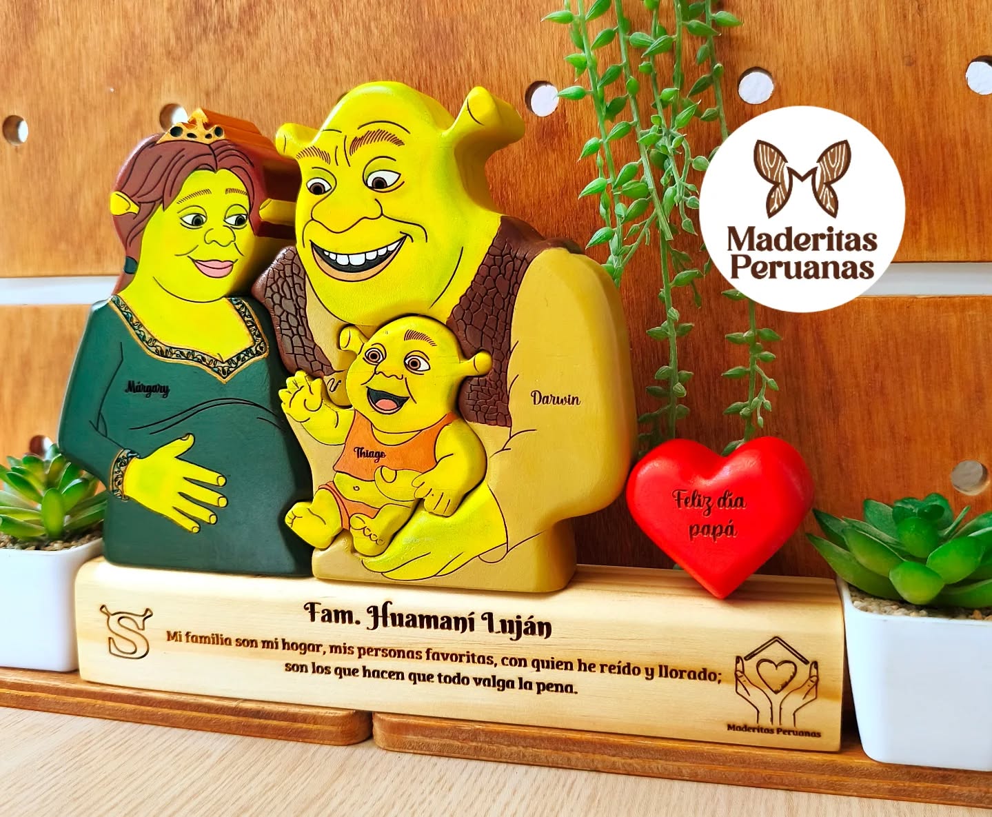Fam. Shrek  - 3 integrantes