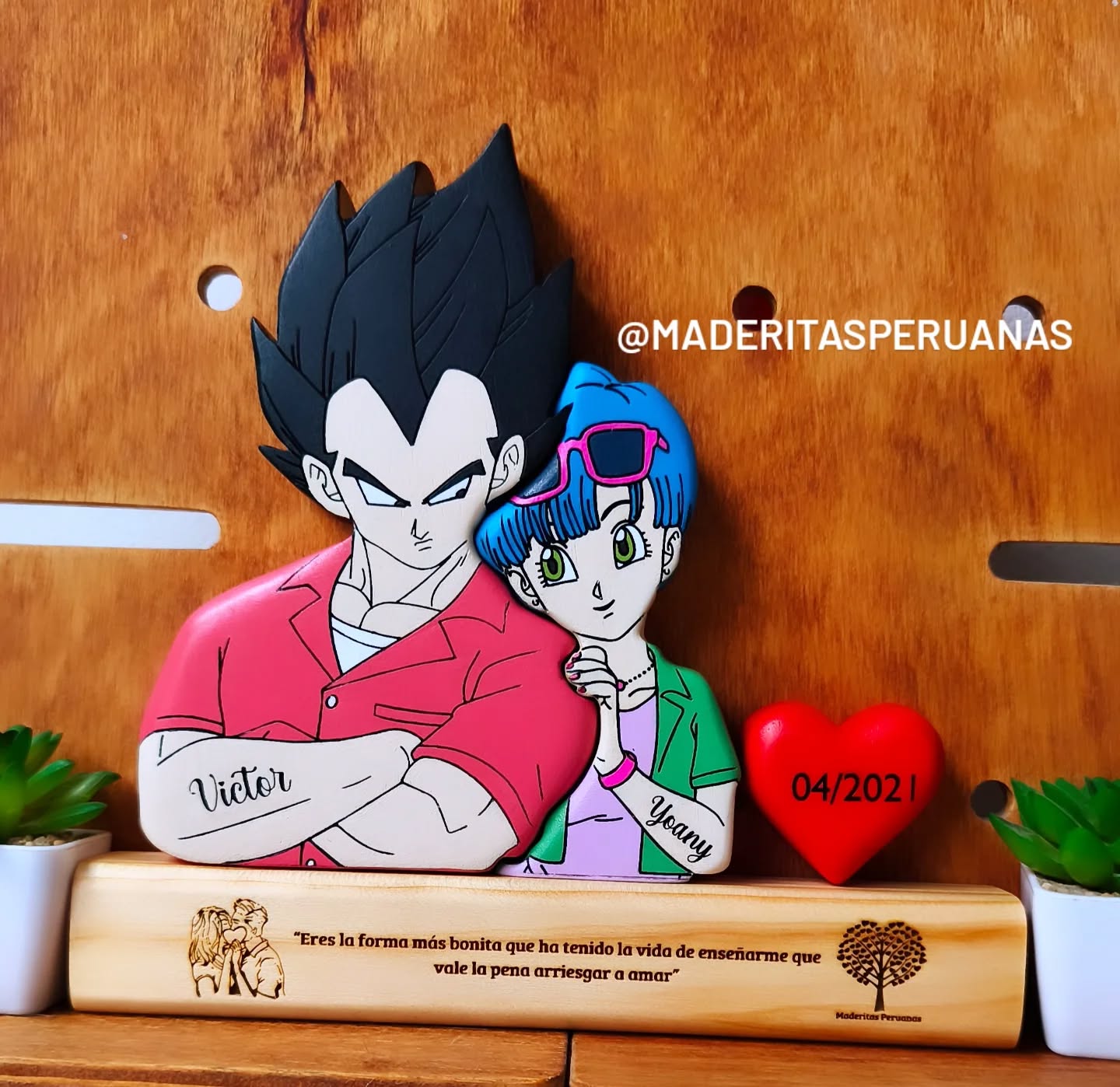 Vegeta y Bulma 